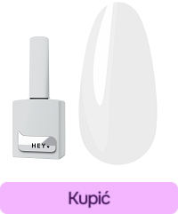 Baza hybrydowa HEYLOVE Tint base Nude Bride mlecznobiały 15 ml